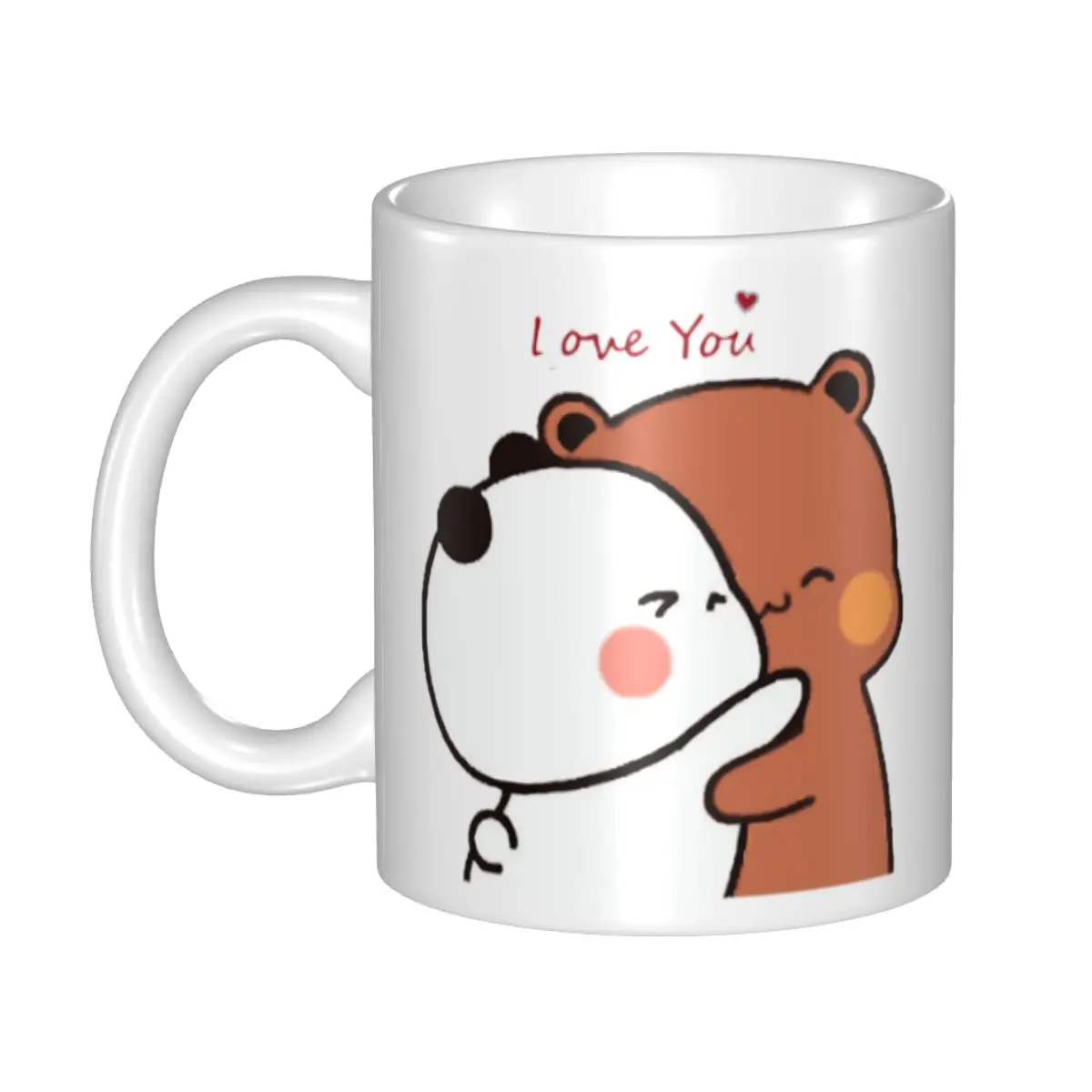 판다와 브라우니 커피 머그컵 DIY 개인 맞춤형 트루  - Coffee Tea Love 리뷰 및 가격