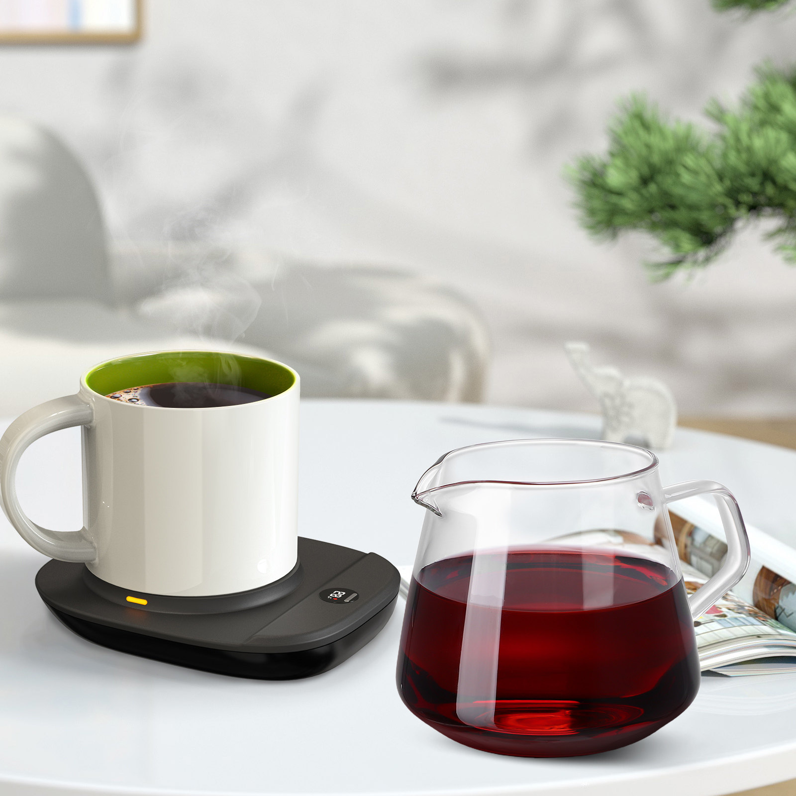 1개입, 650ml 용량의 다용도 유리 주전자, 뚜껑  - Coffee Tea Home 리뷰 및 가격