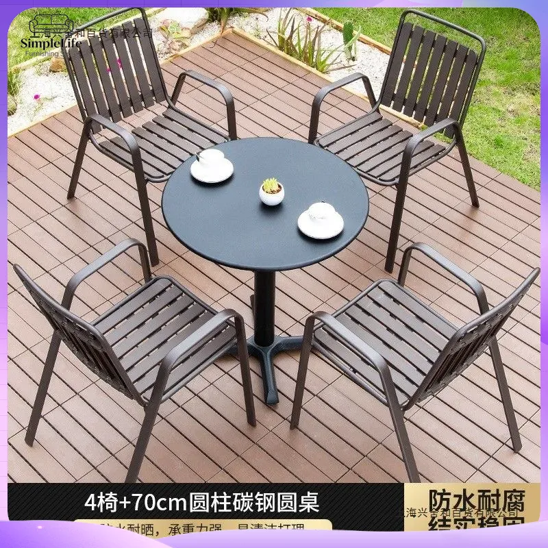 야외용 원목 커피 테이블, 파티오 발코니 정원용 소형  - Coffee Tea For Garden 리뷰 및 가격