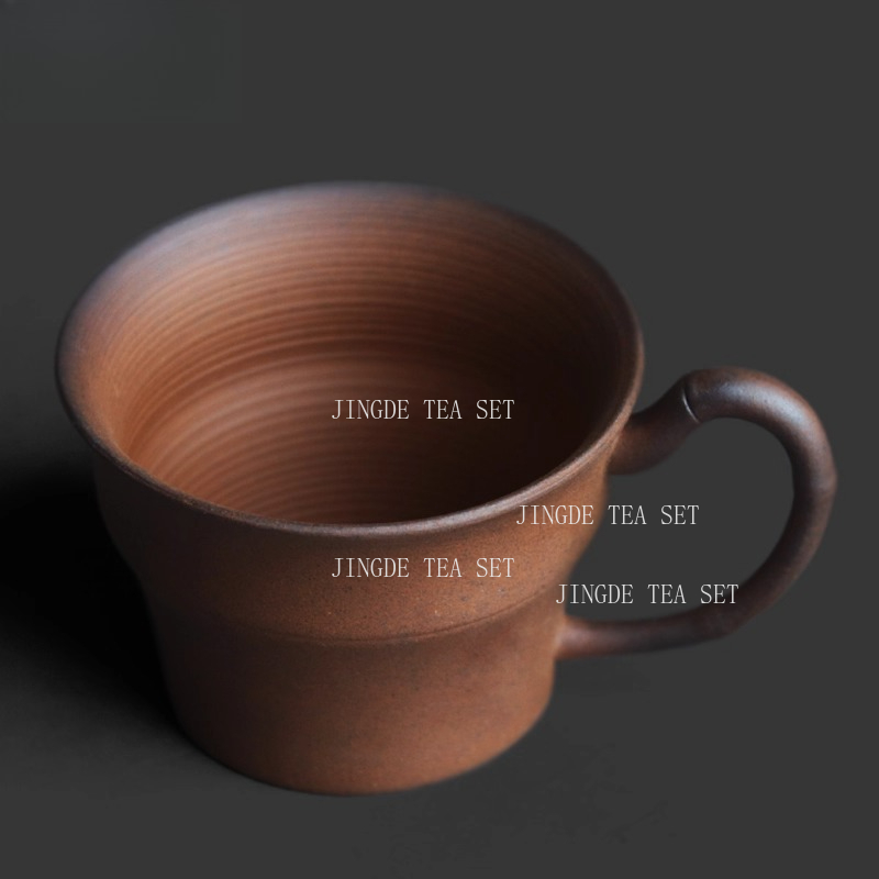 거친 도자기 대나무 손잡이 찻잔 중국 스타일 가정용 개 - Coffee Tea In Chinese 리뷰 및 가격