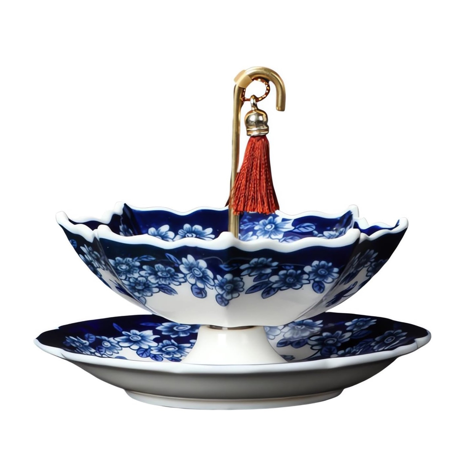 도자기 받침대와 함께 제공되는 도자기 차 거름망, 중국 - Coffee Tea In Chinese 리뷰 및 가격