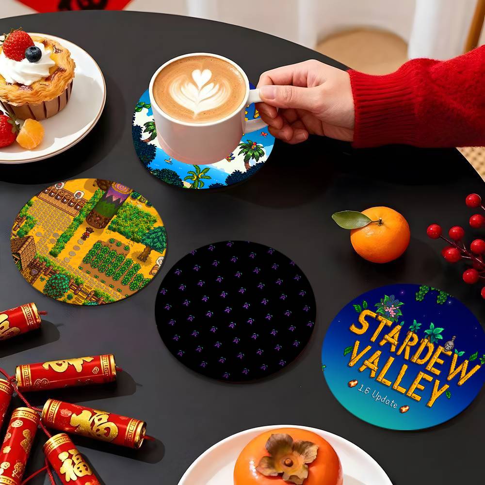 S-Stardew Valley 코스터 10cm 원형 나 - Valley Tea And Coffee 리뷰 및 가격