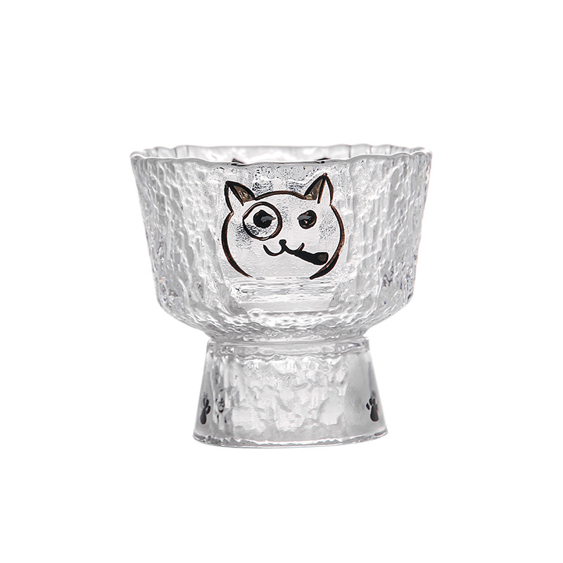 150ML 만화 귀여운 고양이 패턴 유리 차 컵 커피  - Coffee Tea Vodka 리뷰 및 가격