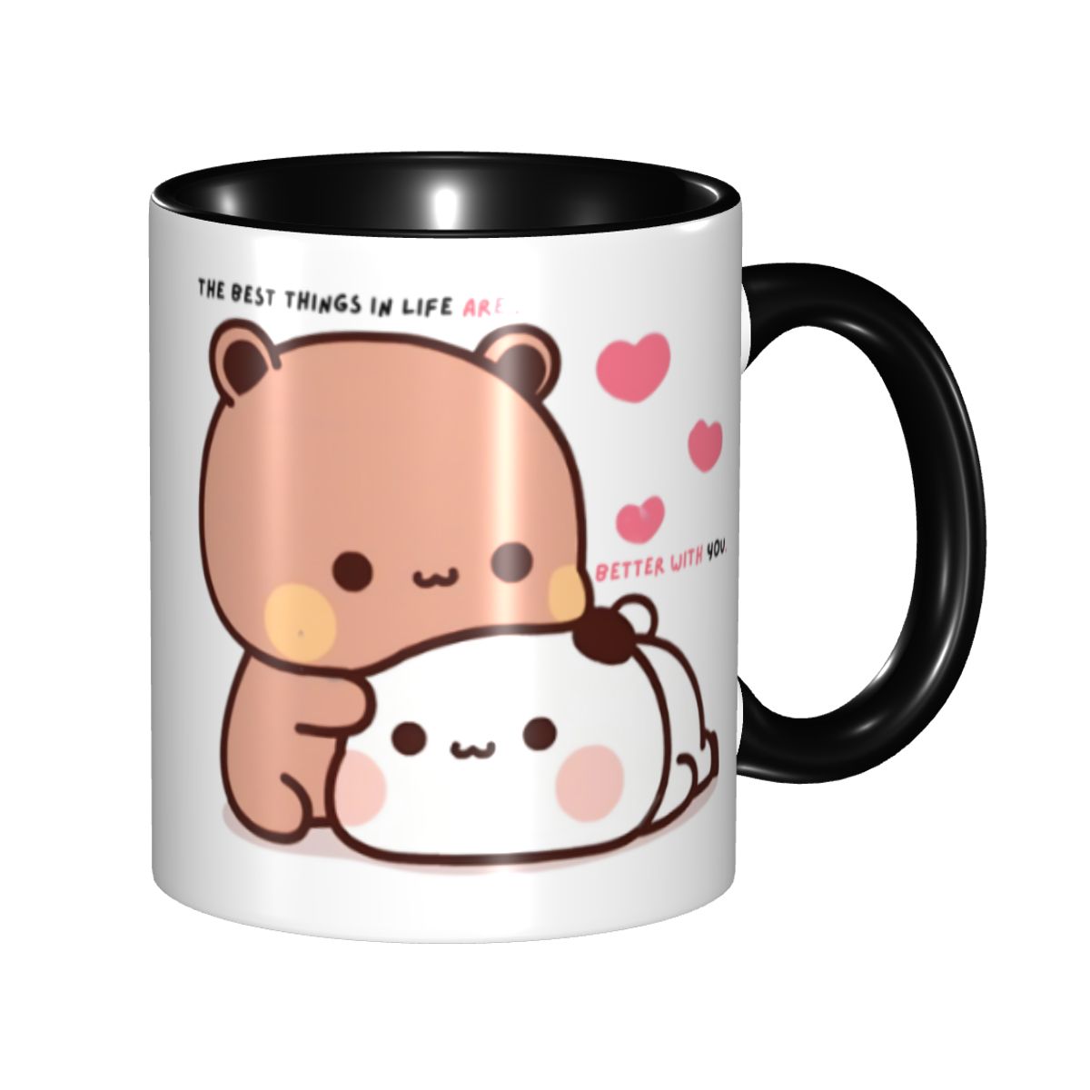맞춤형 팬더곰과 브라우니 트루 러브 BUBU DUDU  - Coffee Tea Love 리뷰 및 가격