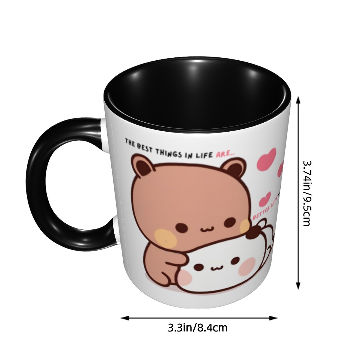 맞춤형 팬더곰과 브라우니 트루 러브 BUBU DUDU  - Coffee Tea Love 리뷰 및 가격
