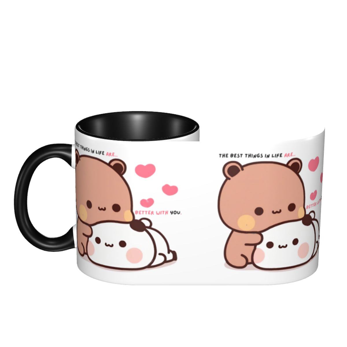 맞춤형 팬더곰과 브라우니 트루 러브 BUBU DUDU  - Coffee Tea Love 리뷰 및 가격