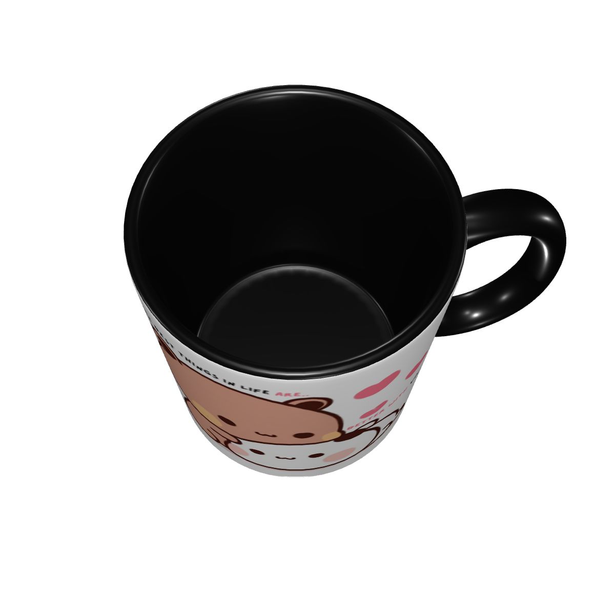 맞춤형 팬더곰과 브라우니 트루 러브 BUBU DUDU  - Coffee Tea Love 리뷰 및 가격