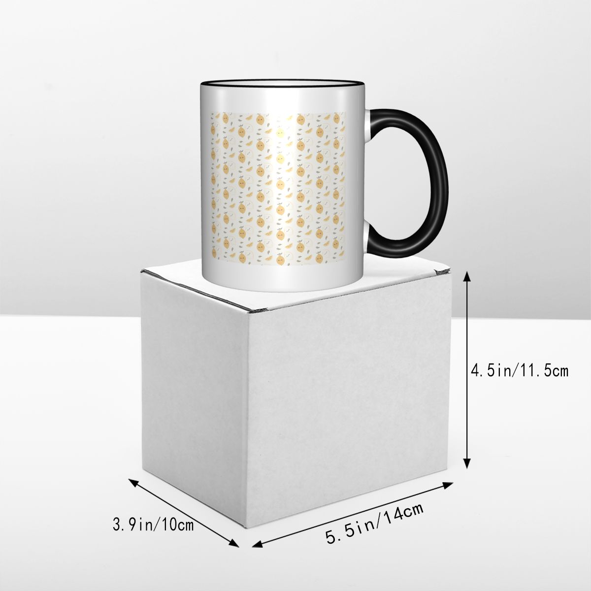 귀여운 레몬 패턴 머그컵 재미있는 세라믹 커피잔 차 머 - Lemon Tea Coffee 리뷰 및 가격
