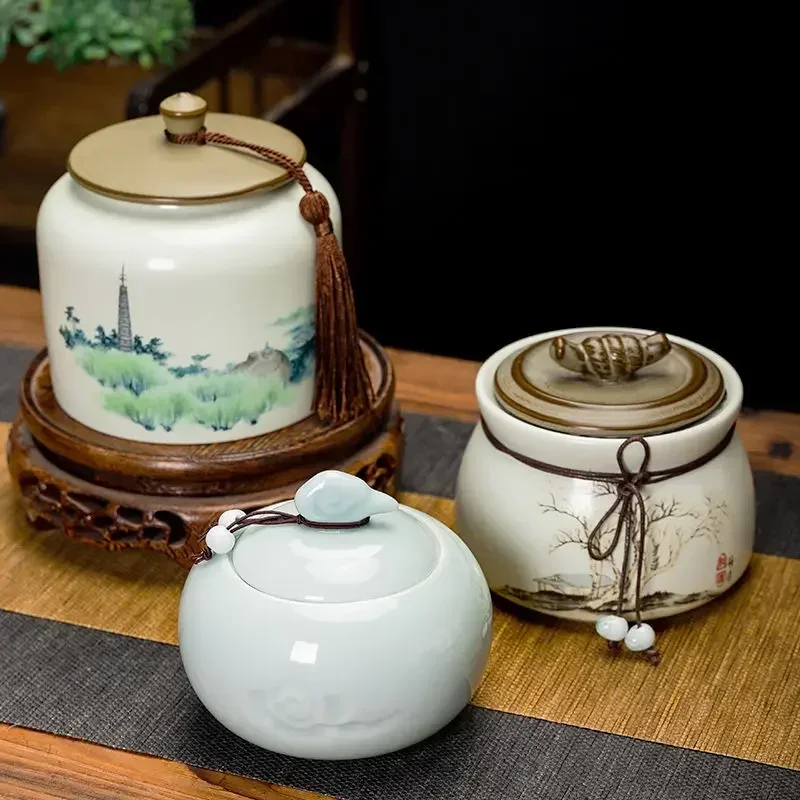 느슨한 차를 위한 용기, 중국 도자기 Puer Tin, - Coffee Tea In Chinese 리뷰 및 가격