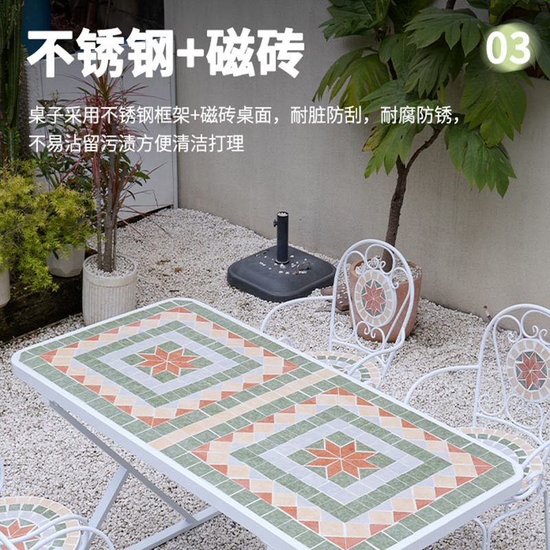 정원 야외 테이블 의자 세트 발코니 티 빌라 마당 소형 - Coffee Tea For Garden 리뷰 및 가격