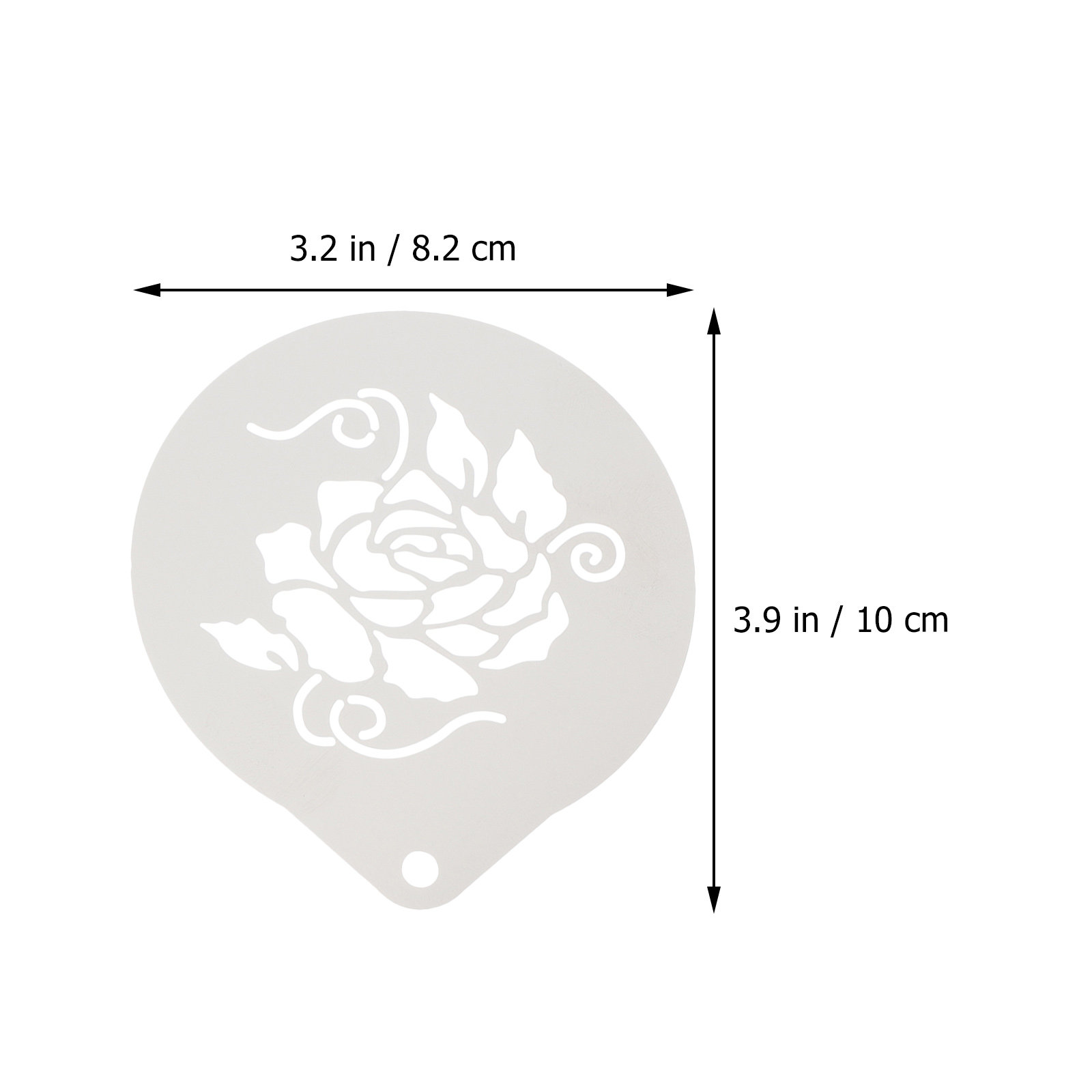 3개입 커피 라떼 스텐실 스테인리스 스틸 토끼 모양 템 - Coffee Stencil Art 리뷰 및 가격