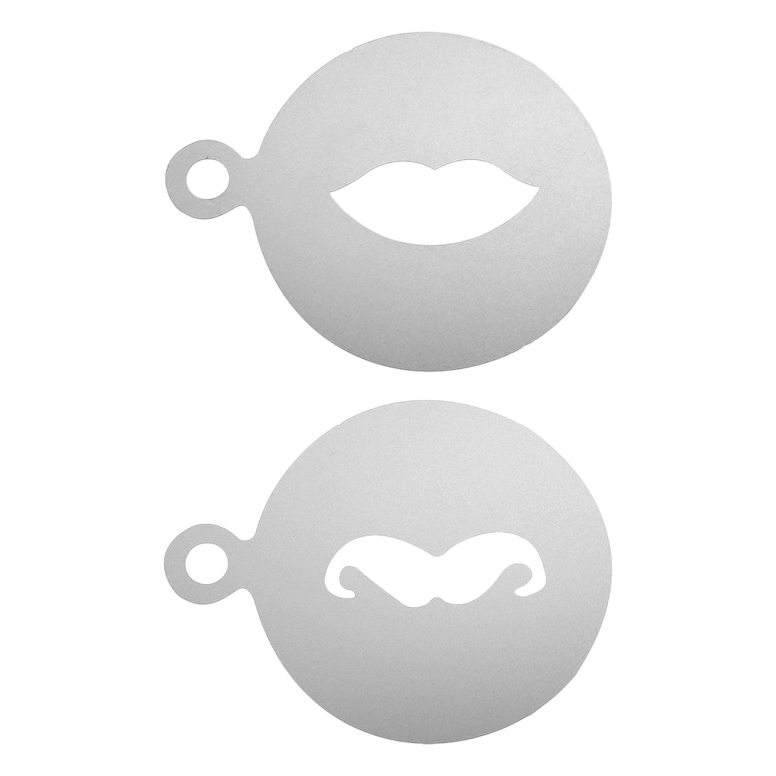 라떼 아트 스텐실 베이킹 데코레이션 스텐실 스테인리스  - Coffee Stencil Art 리뷰 및 가격