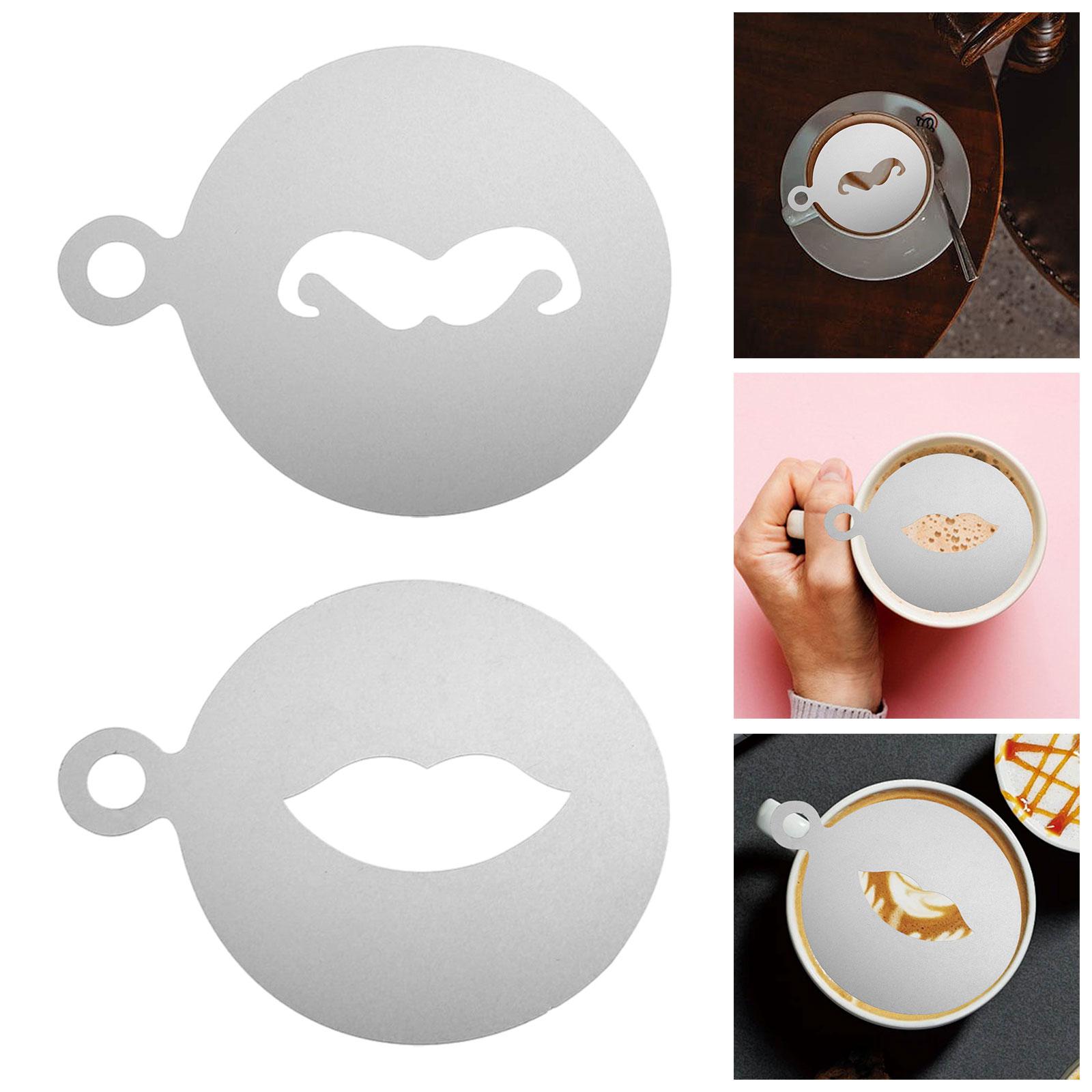 라떼 아트 스텐실 베이킹 데코레이션 스텐실 스테인리스  - Coffee Stencil Art 리뷰 및 가격