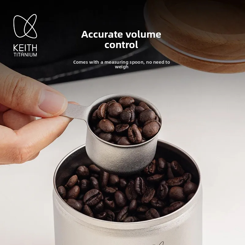 KEITH 순수 티타늄 커피 보관 용기 350ml 밀폐 - Coffee Tea Canister Set 리뷰 및 가격