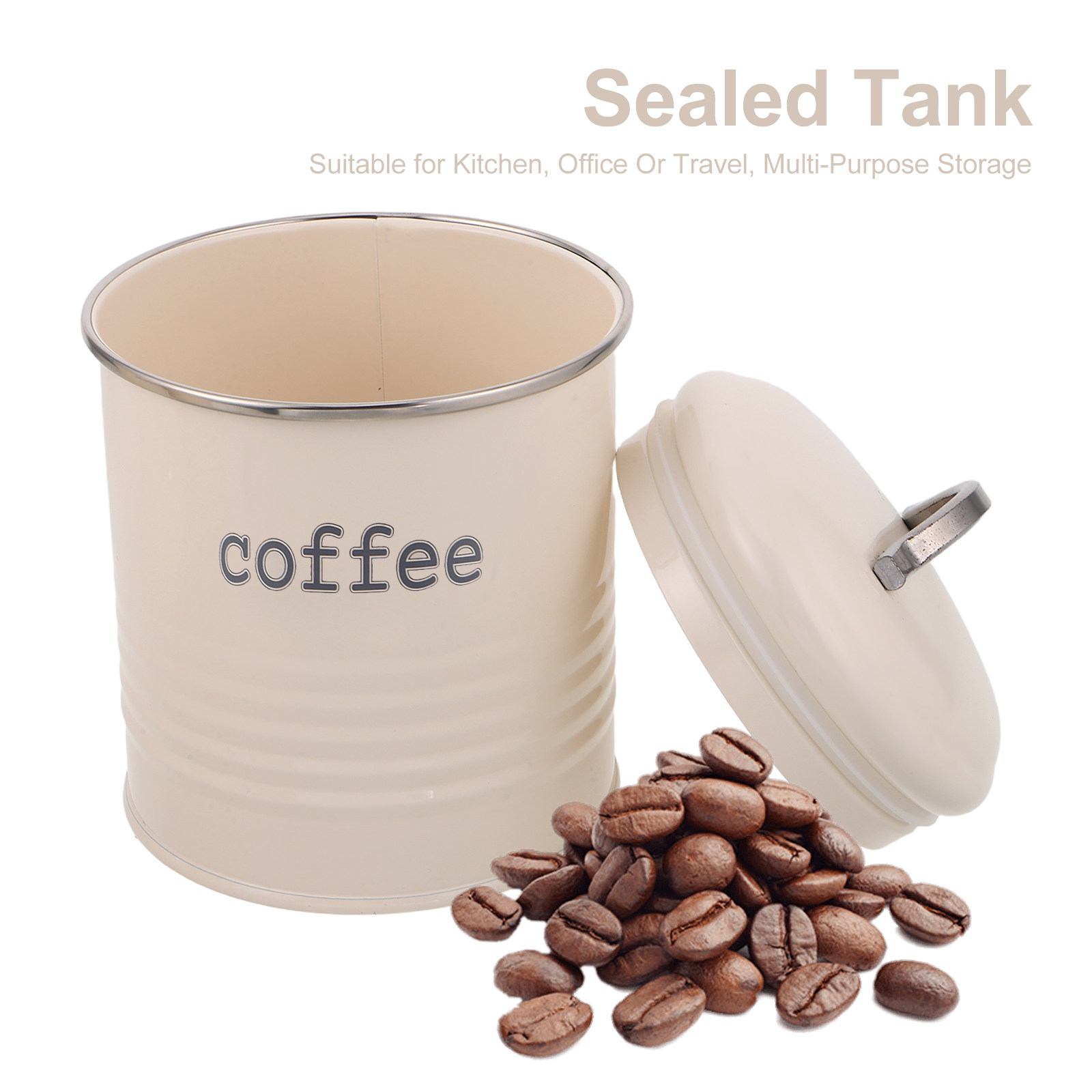 3개 세트 밀폐형 커피 원두 보관 용기, 밀폐형 차/설 - Coffee Tea Canister Set 리뷰 및 가격