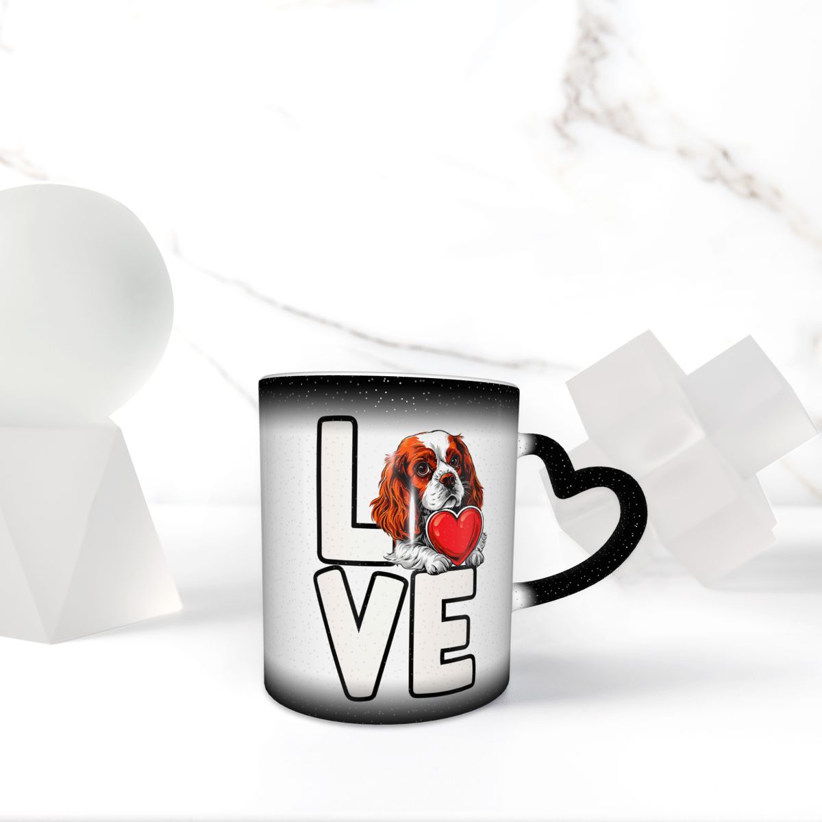 캐벌리어 킹 찰스 스패니얼 강아지 사랑 머그컵 재미있는 - Coffee Tea Love 리뷰 및 가격
