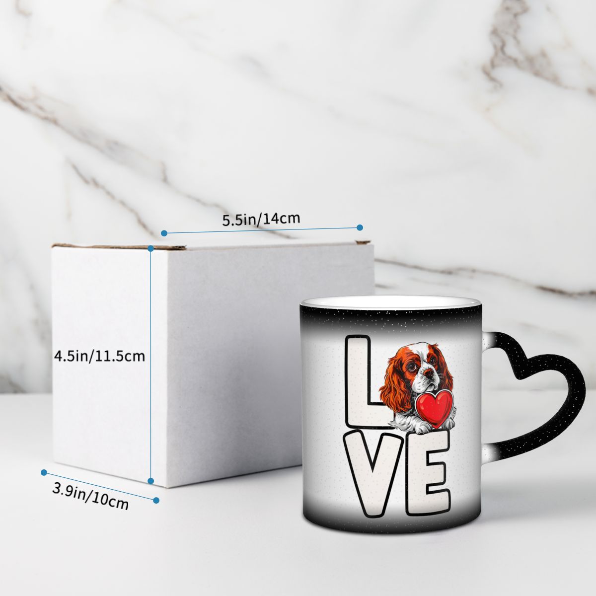 캐벌리어 킹 찰스 스패니얼 강아지 사랑 머그컵 재미있는 - Coffee Tea Love 리뷰 및 가격